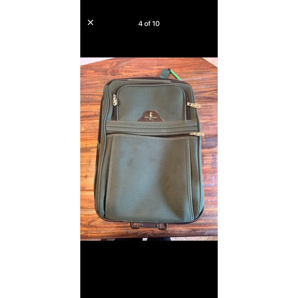 Atlantic Forest Green Rolling Carry‎ On Suitcase 21